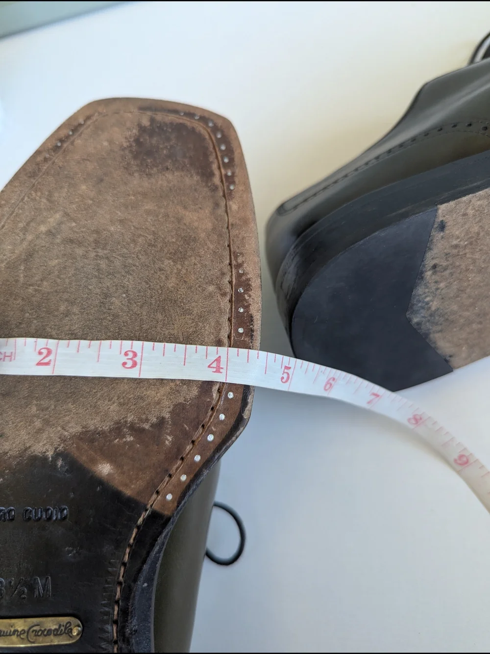 Avventura  exotic skin dress shoes, specifically Vero Cuoio Olive Leather